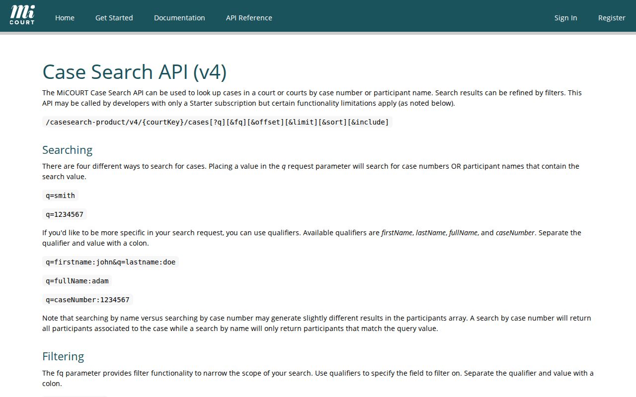 Adrian resident lookup MiCOURT documented case-search filters
